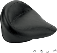 Mustang Vintage Wide Smooth Solo Seat 2000-2007 Harley Softail Models FLST FXST
