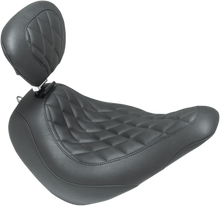 Mustang Tripper Solo Seat & Backrest fits 2018-2025 Harley Softail FXLR FLSB