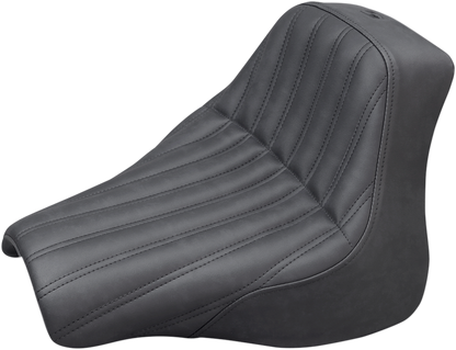 Saddlemen Renegade Knuckle Stitch Solo Seat 2018-2022 Harley Softail Fat Bob