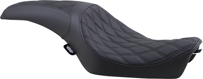 Drag Specialties Predator Black Diamond Stitch Seat 2010-2022 Harley Sportster