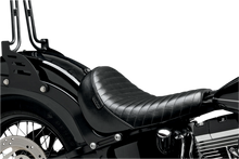 Le Pera Bare Bones Pleated Solo Seat fits 2011-15 Harley Softail Slim Blackline