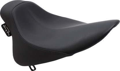 Danny Gray Black Buttcrack Leather Solo Seat fits 1984-1999 Harley Softail FLSTN