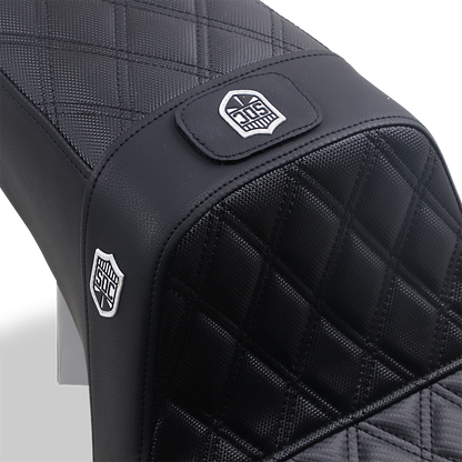 Saddlemen Pro Series SDC Lattice Motorcycle Seat 2006-2017 Harley Dyna Low Rider