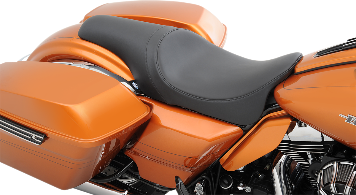Drag Specialties Predator Smooth Seat fits 2008-2024 Harley Touring Street Glide