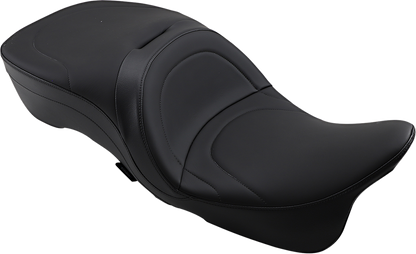 Drag Specialties Backrest Compatible Seat for 2009-2023 Harley Touring FLHR FLTR