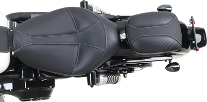 Saddlemen Dominator 7" Detachable Rear Passenger Pillion Pad Seat for Harley