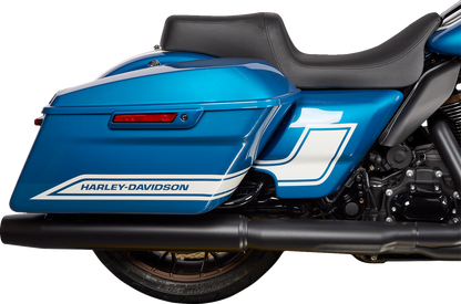 Drag Specialties Predator Smooth Seat fits 2008-2024 Harley Touring FLHR FLHX