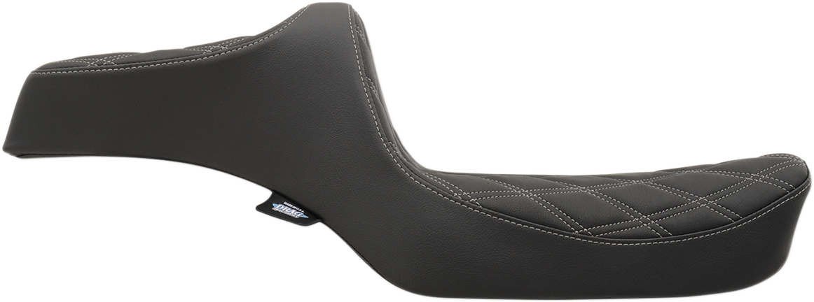 Drag Specialties Black Vinyl Predator Diamond Seat 1982-2003 Harley Sportster XL