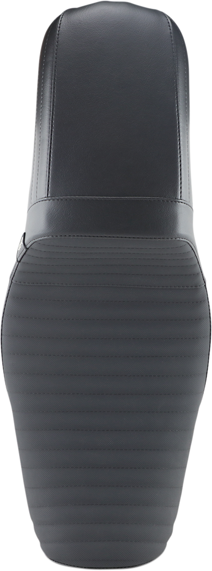 Le Pera Pleated Grip Tape Kickflip Seat 2006-2017 Harley Dyna Fat Bob Low Rider