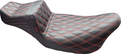 Le Pera Tailwhip Daddy Long Legs Red Diamond Seat fits 2008-2024 Harley Touring