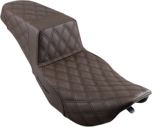 Saddlemen Brown Step Up Gel Seat for 1997-2007 Harley Road King Street Glide