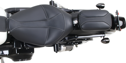 Saddlemen Dominator 6" Detachable Rear Pillion Pad Seat for Harley Davidson