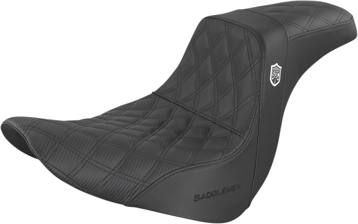 Saddlemen Pro Series SDC Lattice Gripper Seat 2018-2025 Harley Softail FLSB FXLR