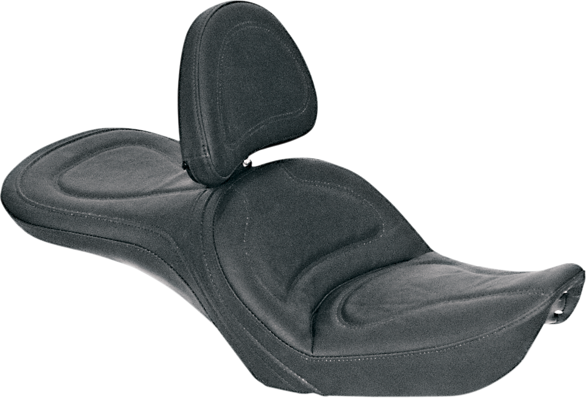 Saddlemen Explorer Seat With Backrest for 1996-2003 Harley Wide Glide FXDWG