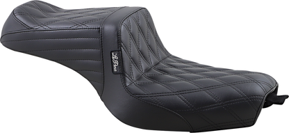 Le Pera Tailwhip Double Diamond Stitch Seat for 2010-2022 Harley Sportster 883