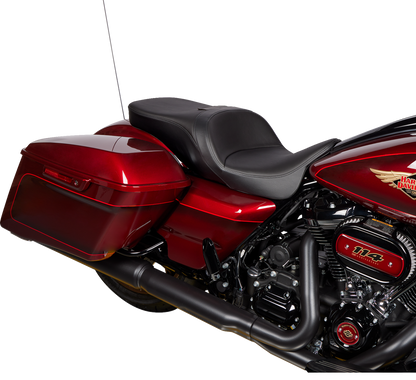 Drag Specialties Freedom Solar Leather Seat fits 2008-2024 Harley Touring  FLHX