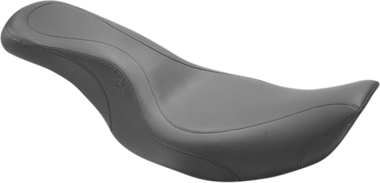 Mustang Daytripper Leather 2-Up Seat for 97-07 Harley Touring FLHR FLHX FLHRC