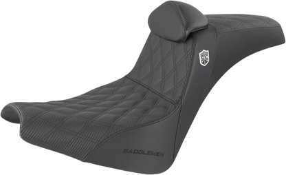 Saddlemen SDC Pro Grip Performance Seat & Backrest 2018-2026 Harley Softail FXBB