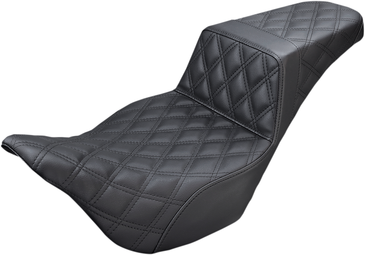 Saddlemen Step-Up Full Lattice Stitch Seat for 2008-2024 Harley Touring FLHXS