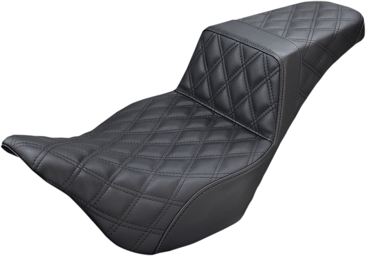 Saddlemen Step-Up Full Lattice Stitch Seat for 2008-2024 Harley Touring FLHXS