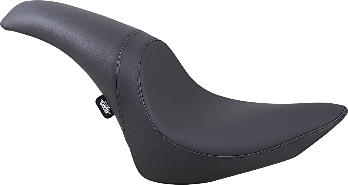 Drag Specialties Black Predator Smooth Seat fits 1984-1999 Harley Softail