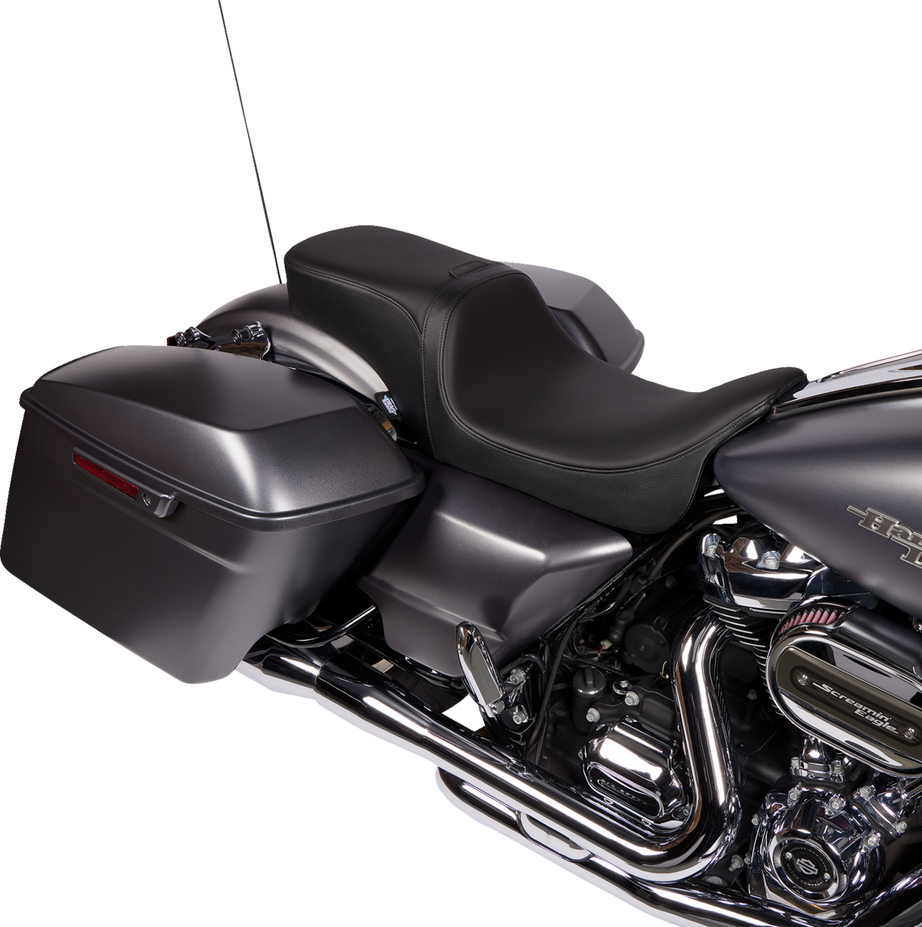 Drag Specialties Predator Solar Reflective Seat fits 2008-2025 Harley Touring
