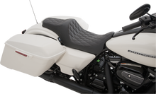 Drag Specialties Predator III Diamond Seat fits 2008-2025 Harley Touring Models