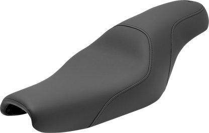 Saddlemen Black Smooth Profiler Seat fits 2004-2022 Harley Davidson Sportster
