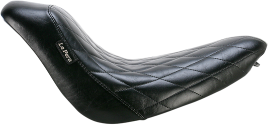 Le Pera Bare Bones Solo Seat Diamond Stitch fits 2006-2017 Harley Softail Models