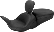 Mustang Lowdown Seat & Backrest fits 2008-2025 Harley Davidson Touring 79703