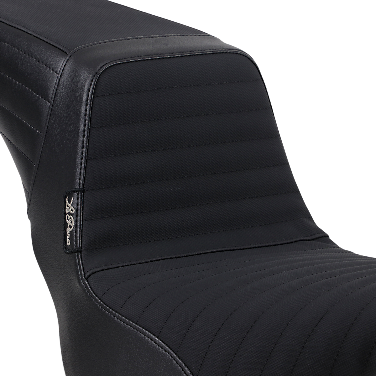 Le Pera Kickflip Gripp Tape 2-Up Motorcycle Seat for 2018-2025 Harley Softail