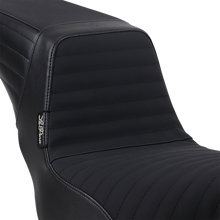 Le Pera Kickflip Gripp Tape 2-Up Motorcycle Seat for 2018-2025 Harley Softail