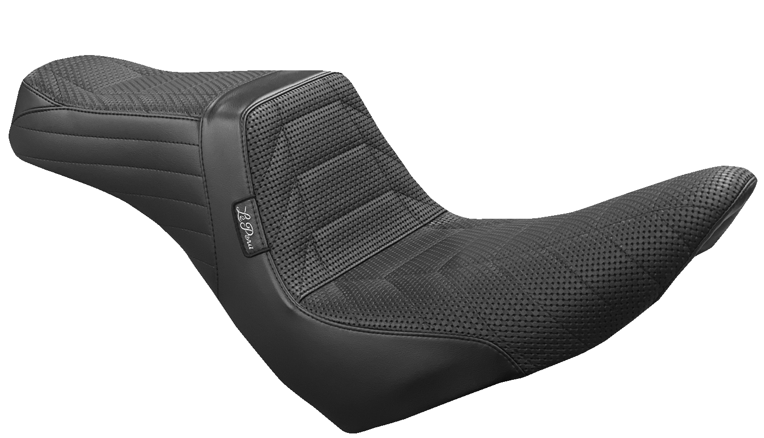 Le Pera Tailwhip Track Pleat Seat fits 2018-2025 Harley Softail Low Rider FXLRST
