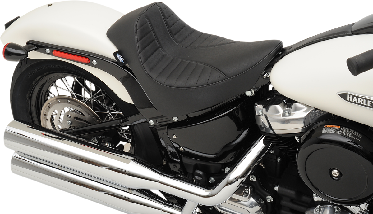 Drag Specialties Scorpion EZ On Solo Seat for 2018-2024 Harley Softail FXBB FLHC