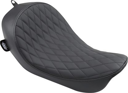 Drag Specialties Diamond Stitch Solo Seat for 2006-2017 Harley Dyna FXDL FXDB
