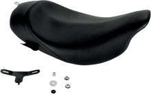 Danny Gray Black Leather Buttcrack Solo Seat 2008-2025 Harley Touring FLHR FLHX