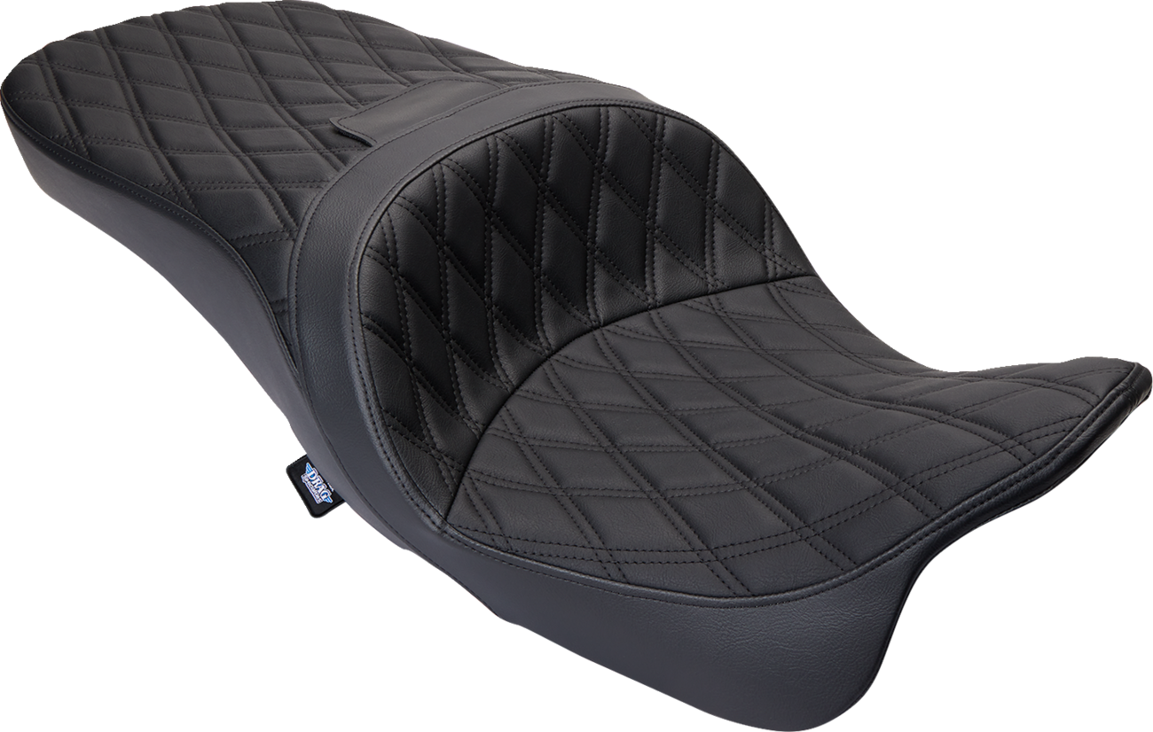 Drag Specialties Freedom Diamond Seat fits 2009-2024 Harley Touring FLHX FLHR