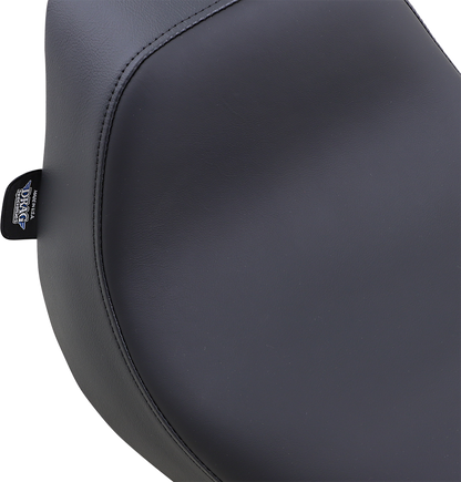 Drag Specialties Smooth Solo Seat 2000-2017 Harley Davidson Softail Fat Boy FXST