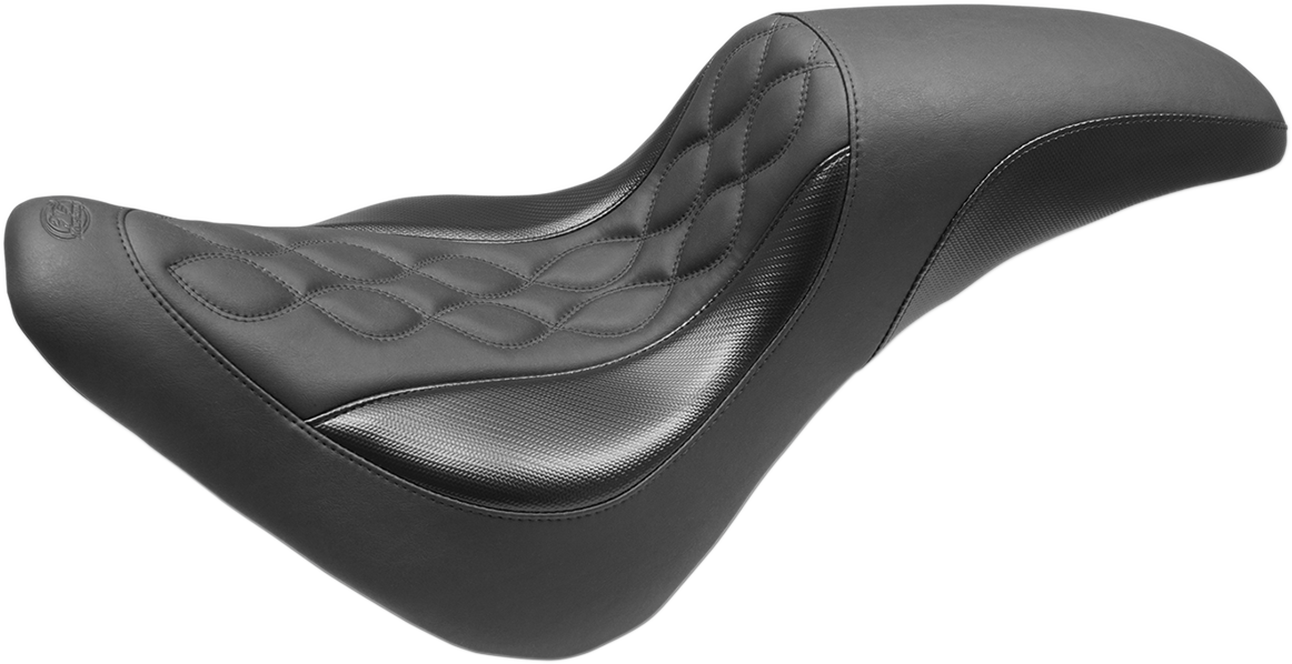 Mustang Tripper Fastback Seat 2018-2021 Harley Softail Slim FLSL 75065