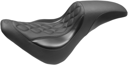 Mustang Tripper Fastback Seat 2018-2021 Harley Softail Slim FLSL 75065