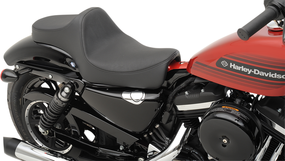 Drag Specialties Black Predator Seat 2004-2022 Harley Sportster Nightster 48 72