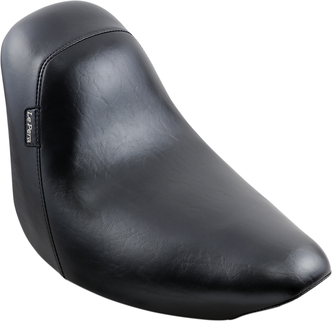 Le Pera Bare Bones Smooth Solo Gel Seat fits 2006-2017 Harley Softail Fat Boy