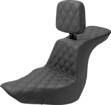 Saddlemen Step Up Lattice Gel Seat & Backrest for 2018-2026 Harley Low Rider