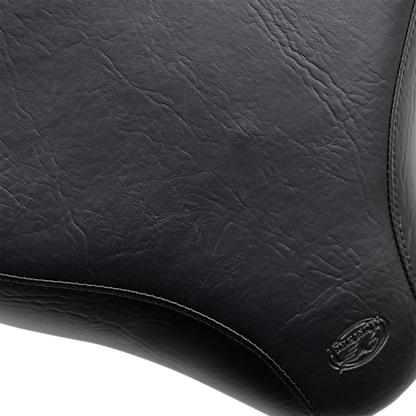 Mustang Wide Vintage Studded Solo Seat for 1984-1999 Harley Softail Models 75506