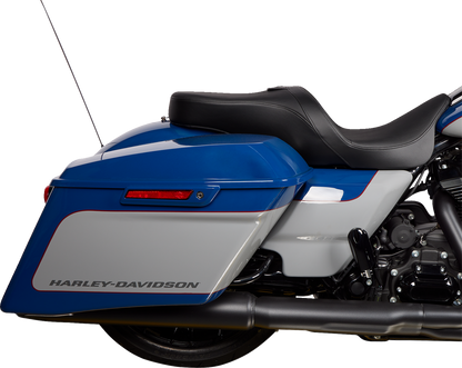 Drag Specialties Freedom Smooth Seat fits 2009-2024 Harley Touring  FLHX FLHR