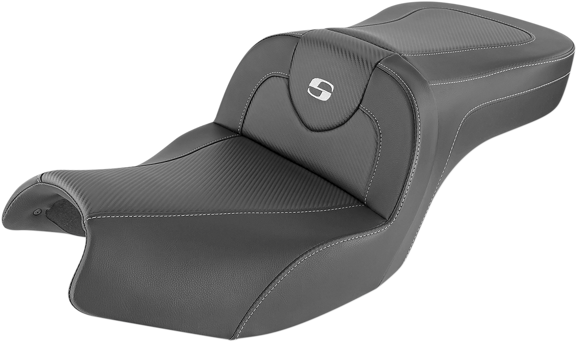 Saddlemen Roadsofa Carbon Fiber Seat for 2020-2023 Indian Challenger Pursuit