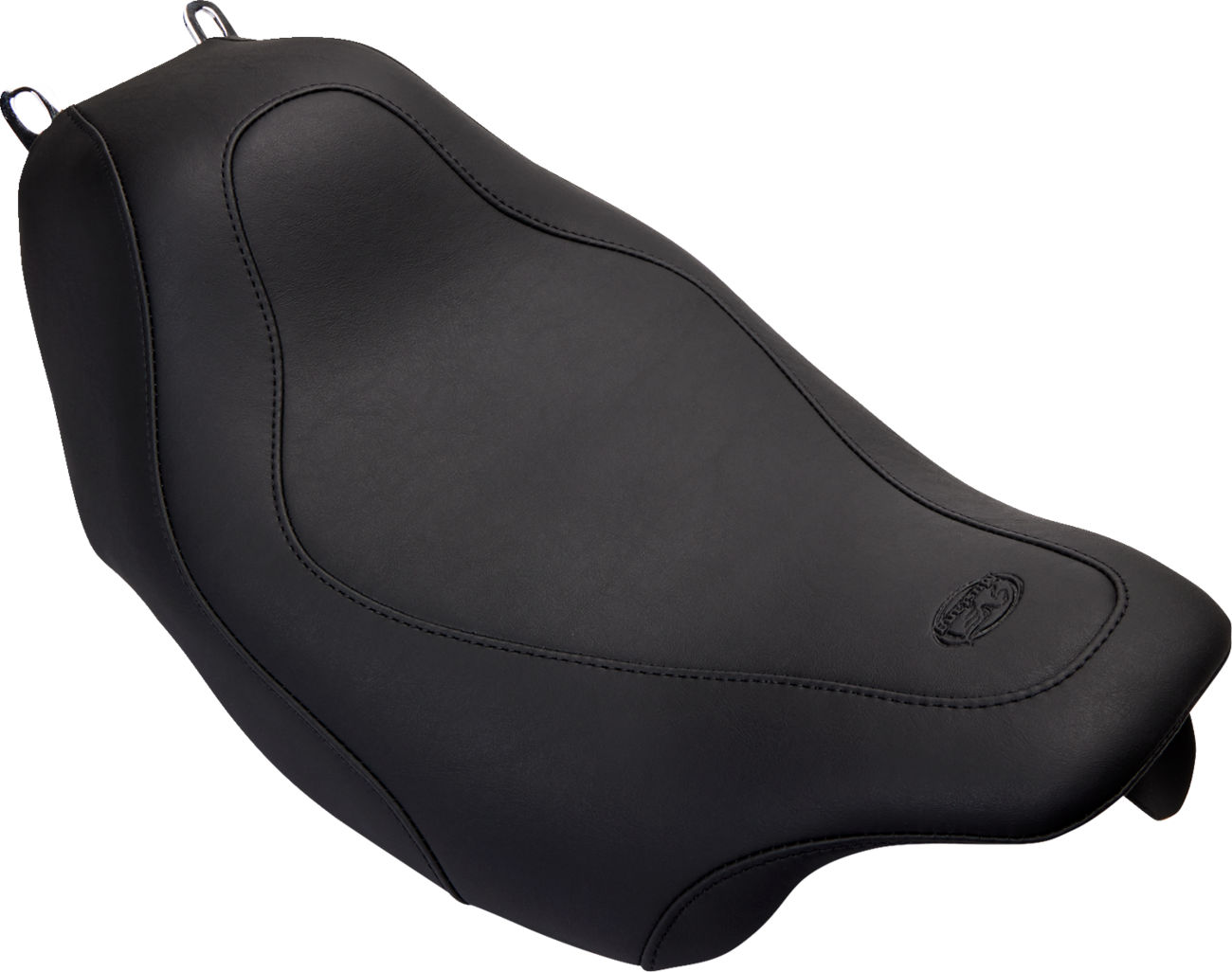 Mustang Tripper Stitched Low Solo Seat fits 2008-2024 Harley Touring 76026