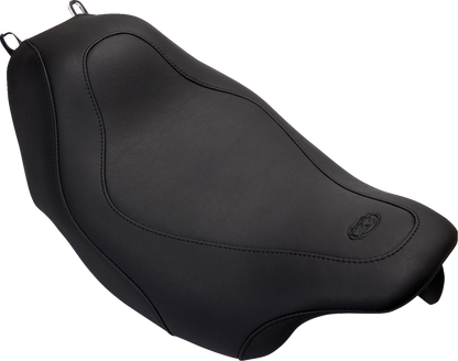 Mustang Tripper Stitched Low Solo Seat fits 2008-2024 Harley Touring 76026