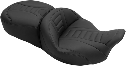 Mustang Deluxe Tour Stitched Seat fits 2008-2024 Harley Davidson Touring 79006