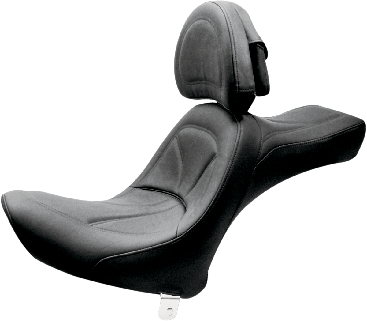 Saddlemen King 2-Up Seat With Backrest 1984-1999 for Harley Davidson Touring